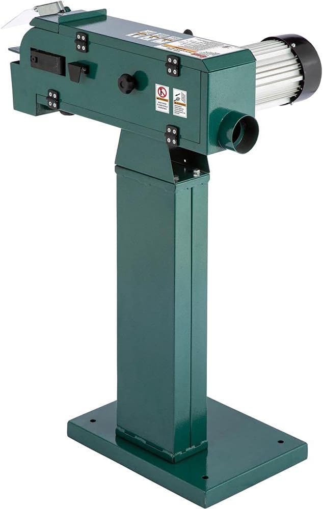 Grizzly Industrial G0897-4 x 48 2-Wheel Metal Belt Grinder/Sander
