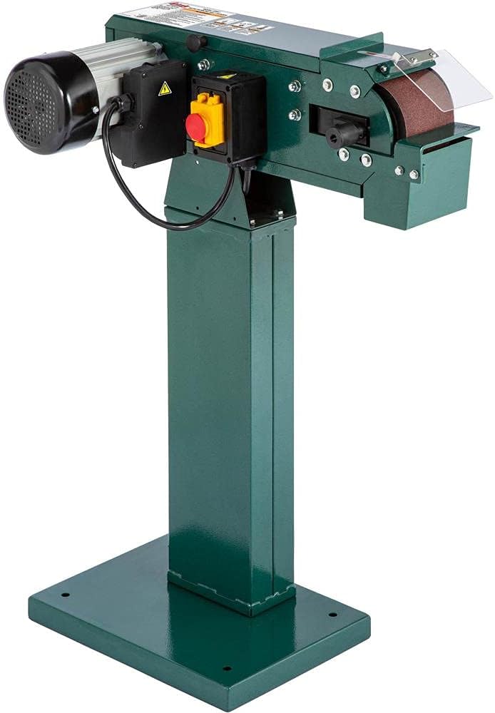 Grizzly Industrial G0897-4 x 48 2-Wheel Metal Belt Grinder/Sander