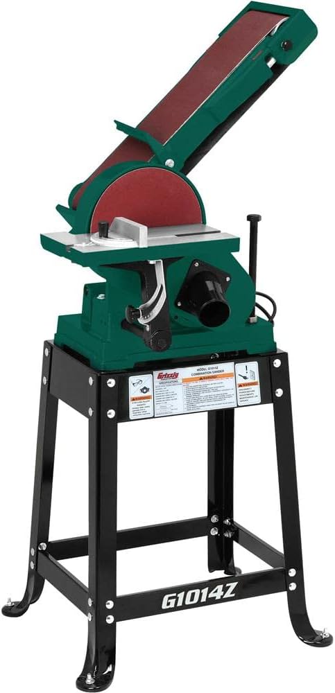 Grizzly Industrial G1014Z - 6 x 48 Belt/9 Disc Z Series Combo Sander