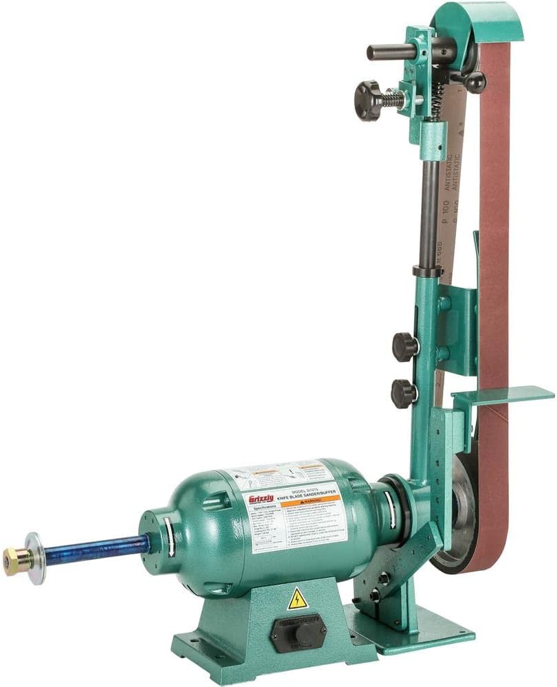 Grizzly Industrial G1015 - Knife Grinder, Sander, and Buffer