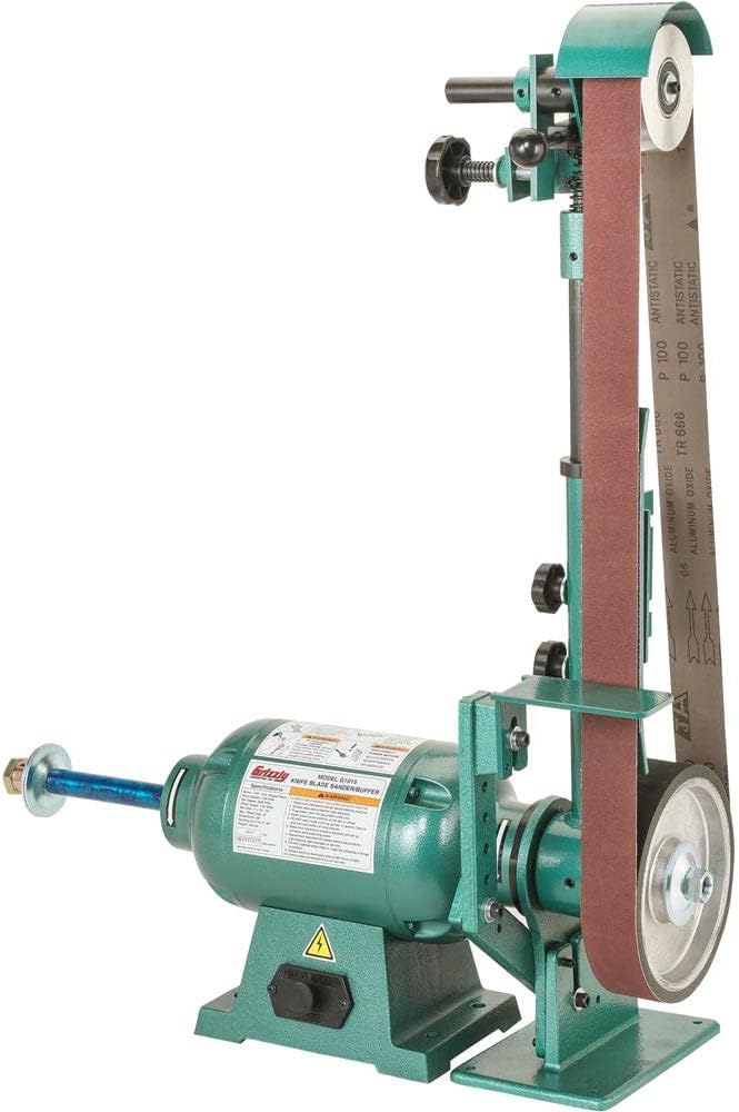 Grizzly Industrial G1015 - Knife Grinder, Sander, and Buffer
