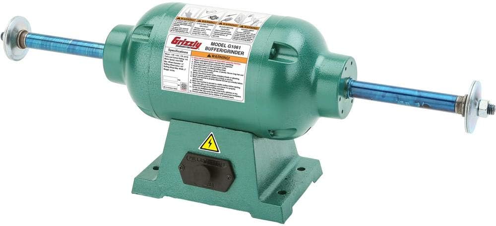 Grizzly Industrial G1061-1 HP, 3450 RPM Buffer