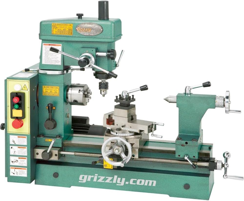 Grizzly Industrial G4015Z - 19-3/16 3/4 HP Combo Lathe/Mill