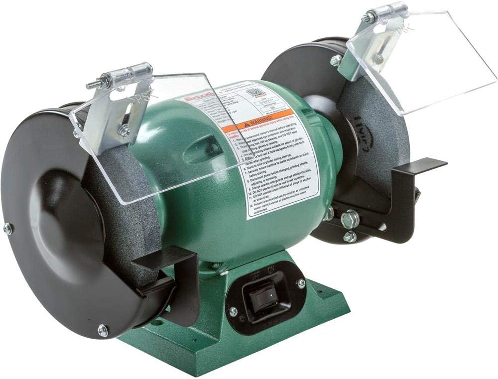 Grizzly Industrial G9717-6 Bench Grinder w/ 1/2 Arbor