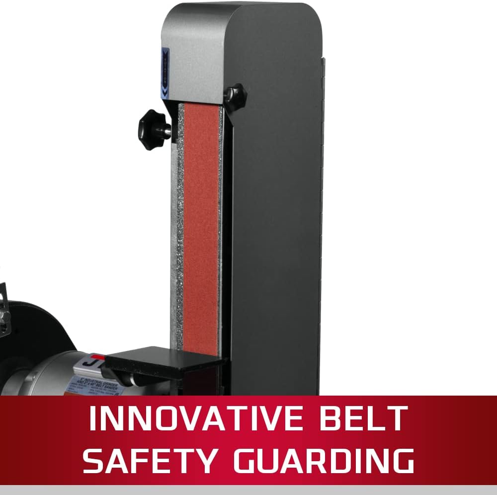JET Combination 8 Grinder and 2 x 48 Belt Sander, 1 HP, 1Ph 115/230V (IBGB-248)