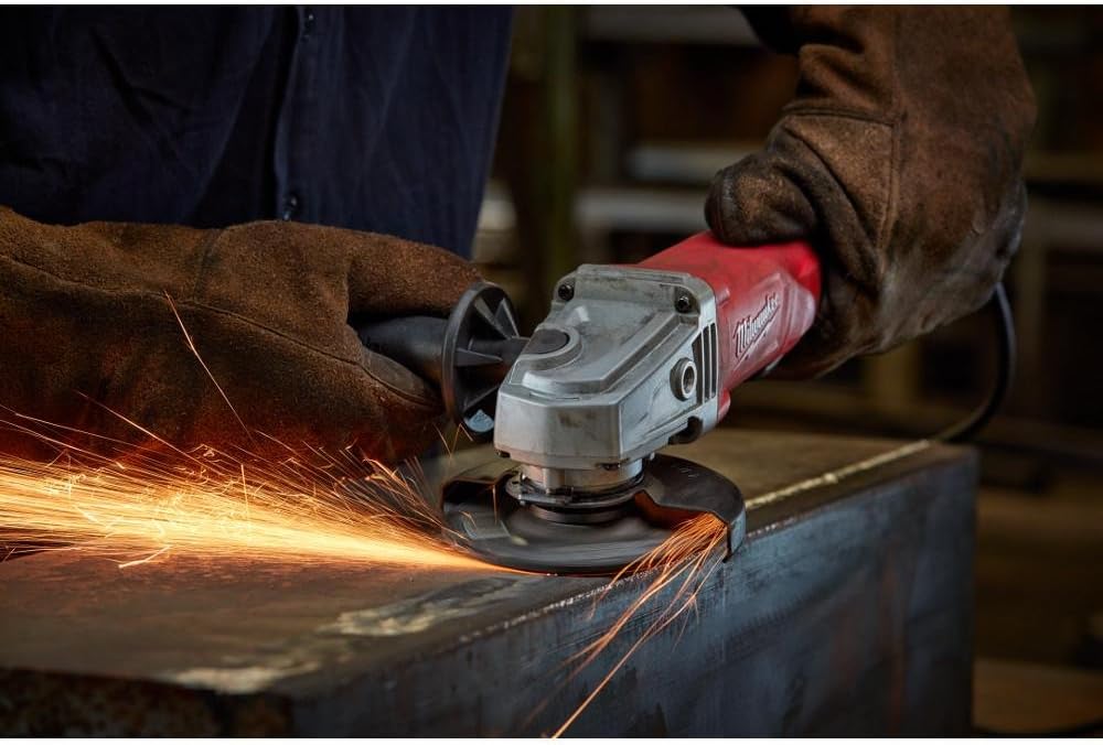 Milwaukee Electric Tool 6142-30 Electric Small Corded Angle Grinder 120 V