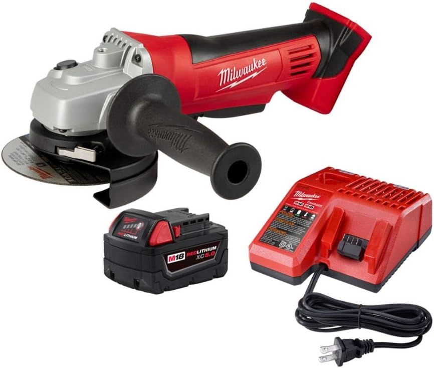 Milwaukee M18 2680-21P 4-1/2 Cordless Grinder Kit (2680-20 + 48-11-1850 + Charger)
