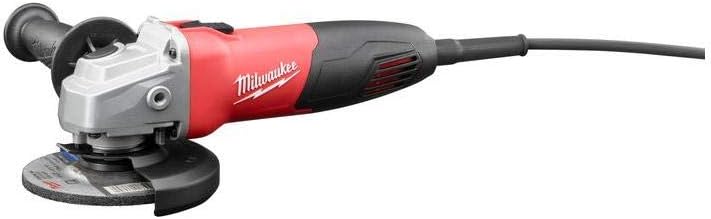 MILWAUKEES 6130-33 7 Amp 4-1/2 Small Angle Grinder, Red