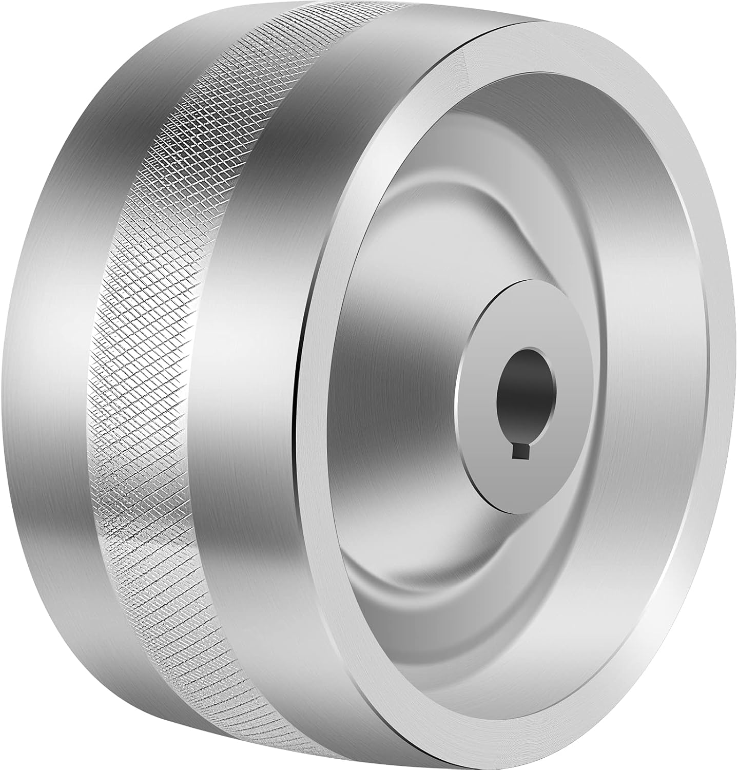 VEVOR Belt Grinder Drive Wheel 5 Diameter, 2x72 Knife Grinder Drive Wheel 5/8 Bore/Shaft, Aluminum Belt Grinder Wheel Crowned, for Knife Making Grinder Polishing  Belt Machine Woodworking DIY