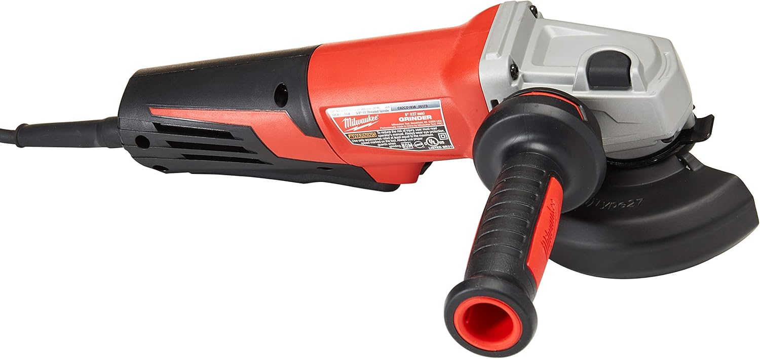 Angle Grinder, 5 In, No Load RPM 11000