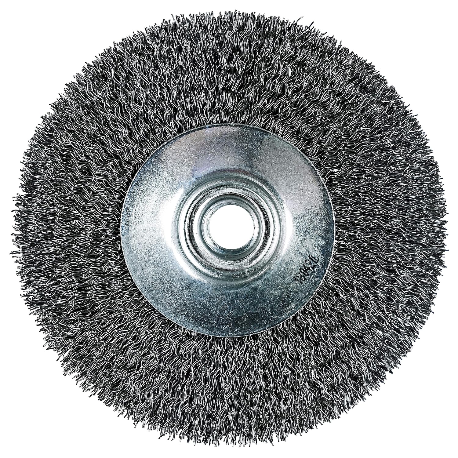 Makita 1 Piece - 4.5 Crimped Wire Wheel Brush for 5-9 Grinders - Light-Duty Conditioning for Metal - 4-1/2 x 5/8-Inch | 11 UNC