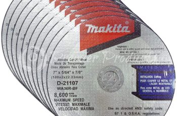 Makita 10 Pack Cut Off Wheel Review
