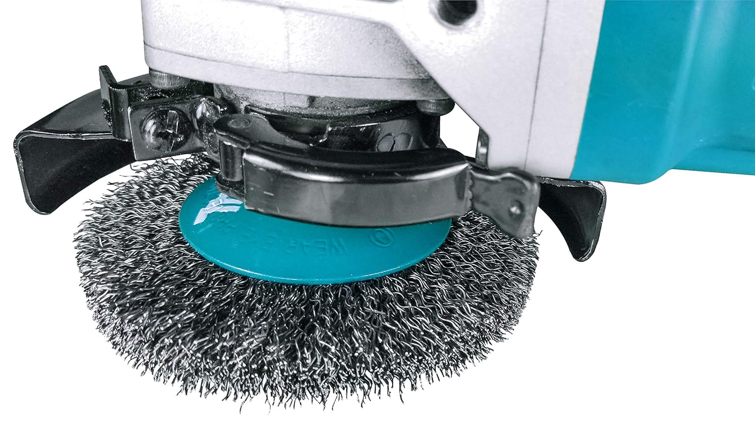 Makita 2 Piece - 4 Inch Crimped  Twist Wire Wheel Brush Set for 4.5 Grinders - Complete Conditioning for Metal - 4 x 5/8-Inch | 11 UNC