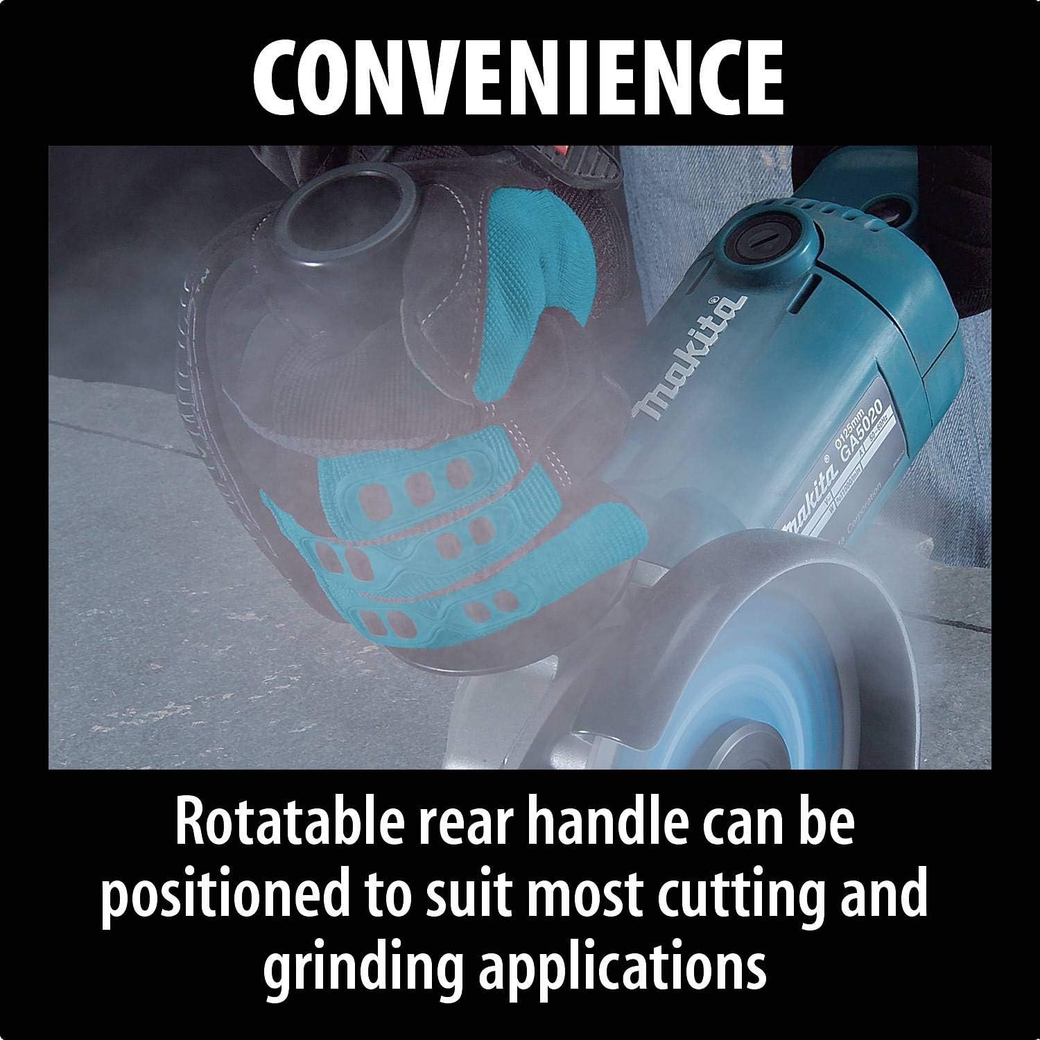 Makita GA7040S 7-Inch Angle Grinder Soft Start Technology