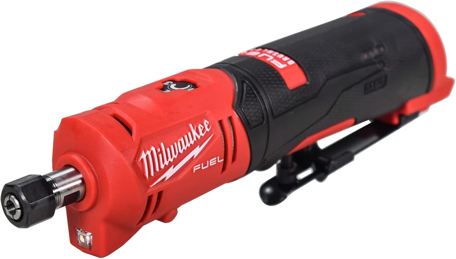 Milwaukee 2486-22 M12 FUEL 12V Straight DieGrinder Kit with (2) 2.0Ah Battery, Charger  Tool Bag