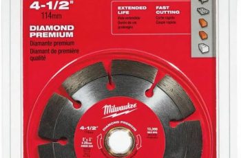 Milwaukee 49-93-7005 4 1/2″ Diamond Premium Segmented Review