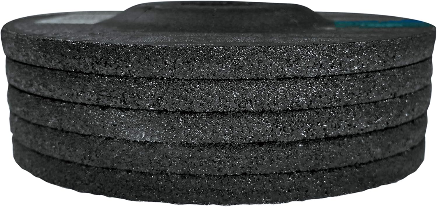 Milwaukee 5 Pack - 4 1 2 Grinding Wheel For Grinders - Aggressive Grinding For Metal  Stainless Steel - 4-1/2 x 1/4 x 7/8-Inch | Depressed