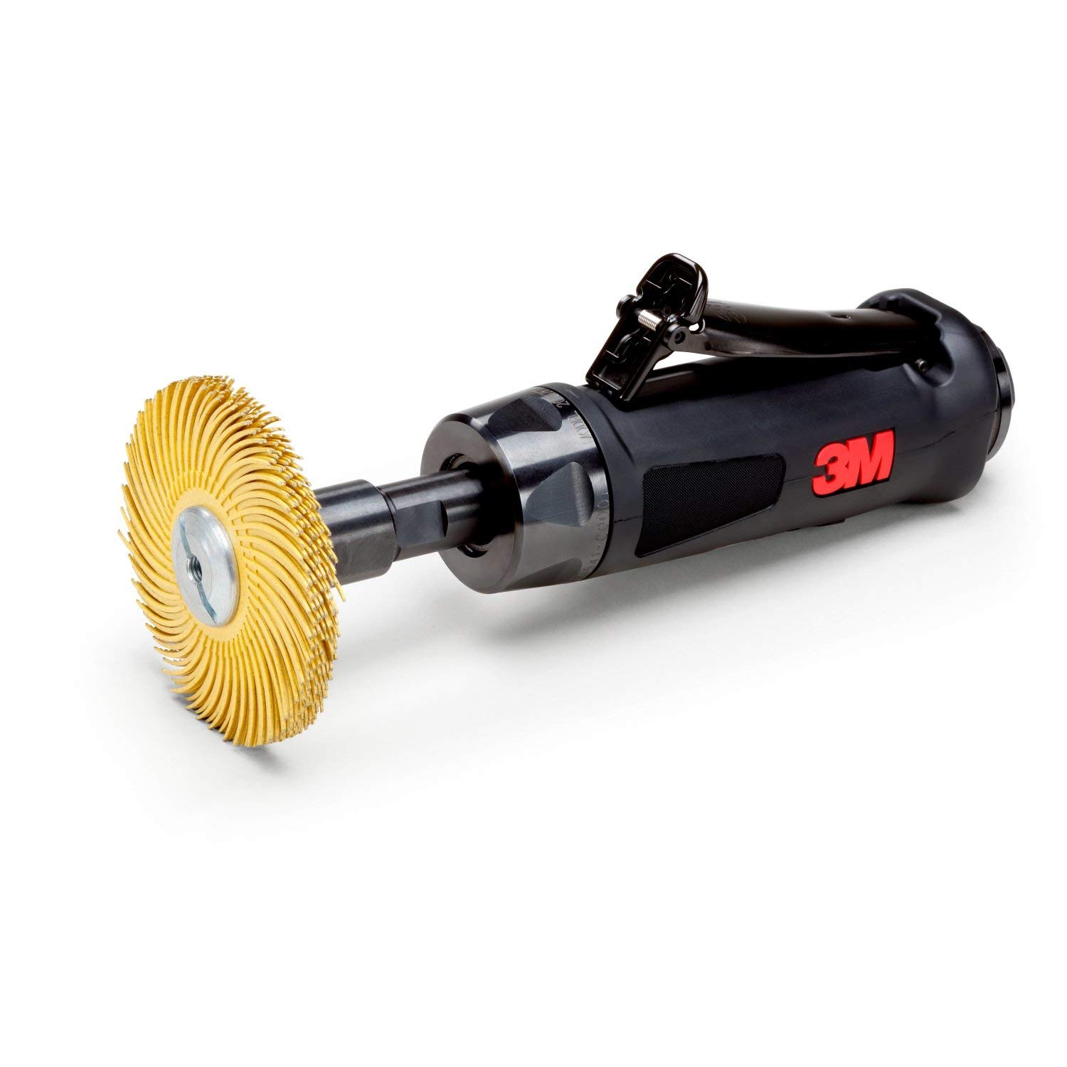 3M Die Grinder - 1 HP Steel Motor - 20,000 RPM - Sanding, Finishing, and Polishing - Air Powered Tool - Straight Shaft - 1/4 Collet - 20237