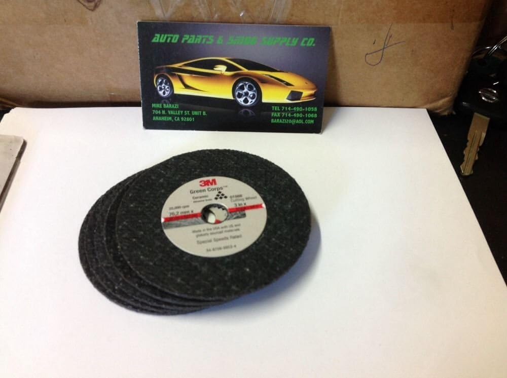 3M Five 01988 General Purpose Cut-Off Wheels 3 x 1/16 x 3/8 in. - 76 mm x 1,6 mm x 9,5 mm