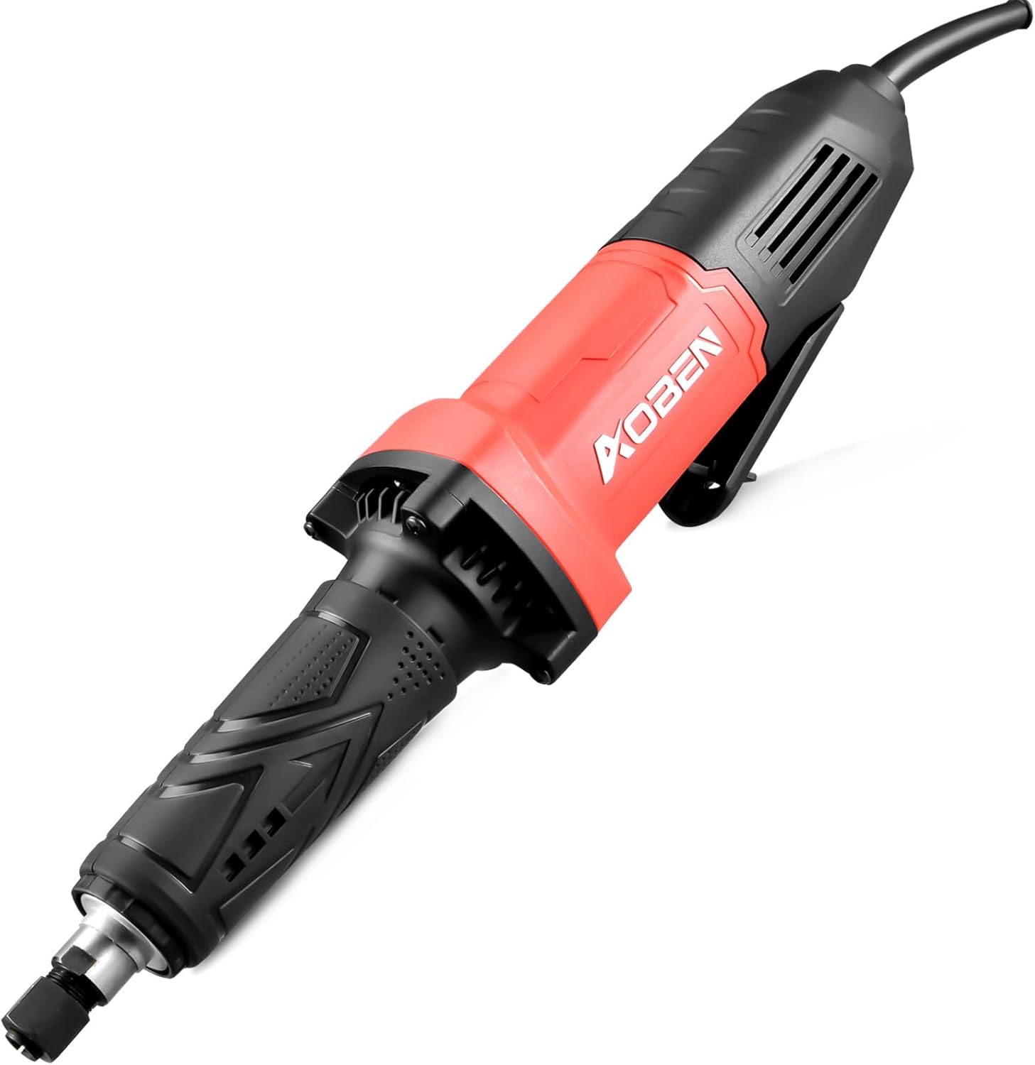AOBEN Power Die Grinder 6mm Collet, Max 28000RPM Electric Die Grinder Tool, Heavey Duty for Metal Grinding Deburring Polishing, Welding Repair