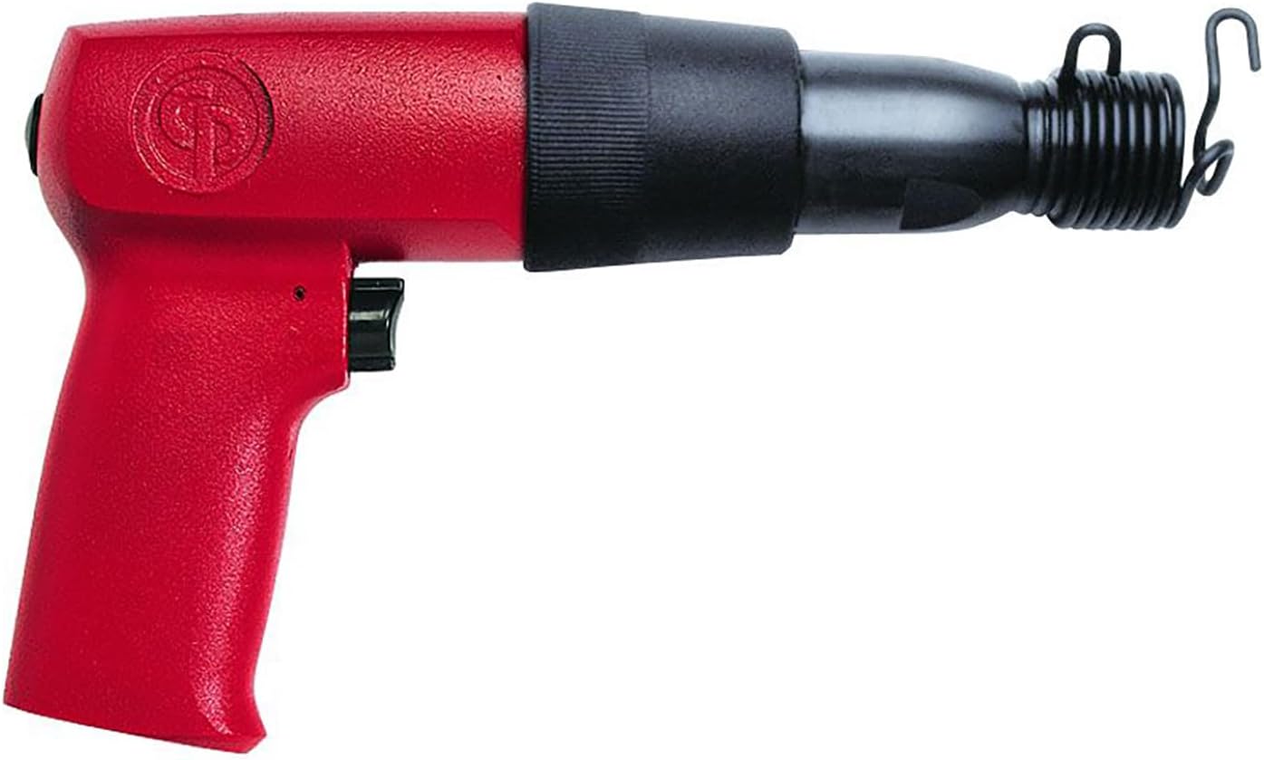 Chicago Pneumatic CP7110 - Air Hammer,0.401 Inch (10.2 mm), Round Shank, Stroke 2.64 in / 67 mm, Bore Diameter 0.75 in / 19 mm, 3200 Blow Per Minute, Welding Equipment Tool, Construction