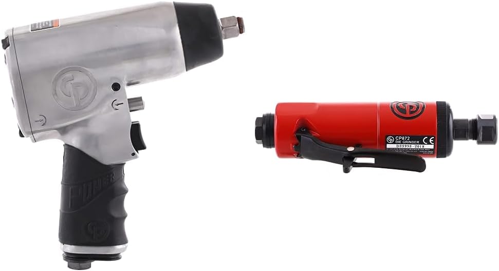 Chicago Pneumatic CP734H Air Impact Wrench (1/2 Inch), Air Impact Gun Industrial Repair  CP872 - Air Die Grinder Tool, Welder, Woodworking, Automotive Car Detailing