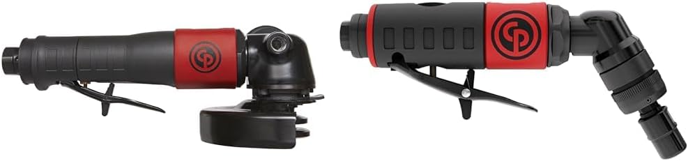 Chicago Pneumatic CP7545-B 4.5 12000RPM Air Grinder  CP7408 1/4 23000RPM Air Die Grinder Bundle