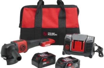 Chicago Pneumatic CP8345 Cordless Angle Grinder Kit 4.0Ah Review