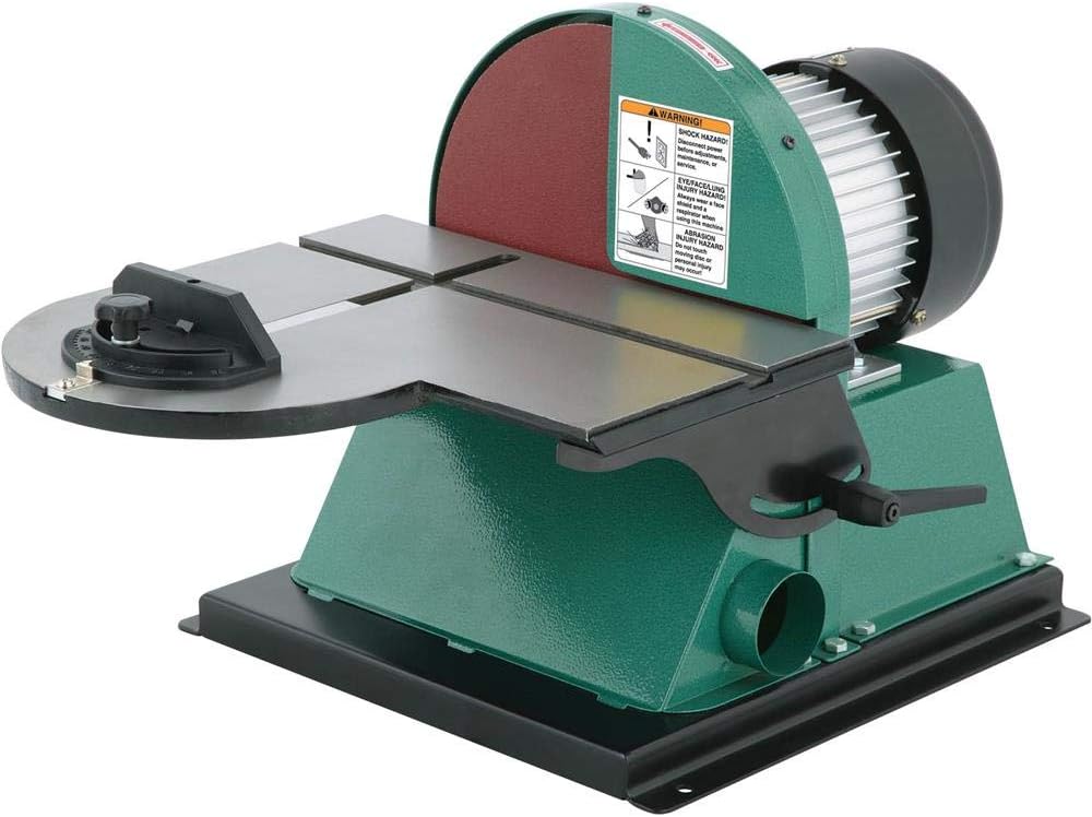 Grizzly G0702 Disc Sander with Brake, 12-Inch