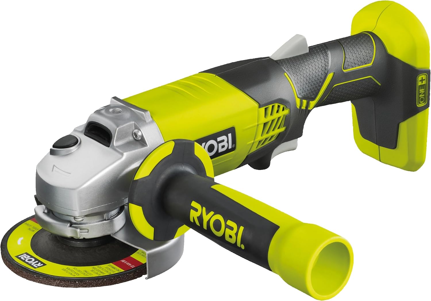 Ryobi 5133001903 R18AG-0 One+ Cordless Angle Grinder Angled