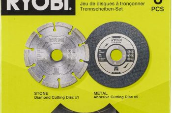 Ryobi RAK6AGD115 Angle Grinder Accessory Set Review