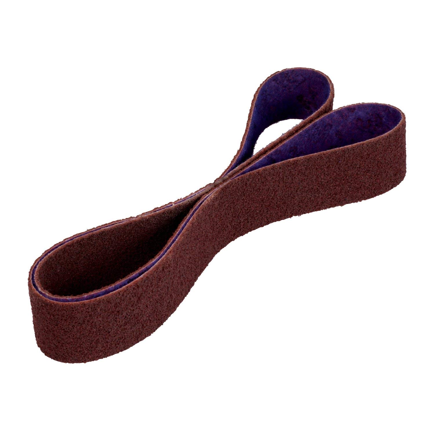 3M Scotch-Brite Durable Flex Belt, 3 in x 18 in, DF-BL, A/O Medium, 10 per case, Non-woven, Aluminum Oxide, Sanding Belt, For Grinding, Finishing, and Surface Preparation