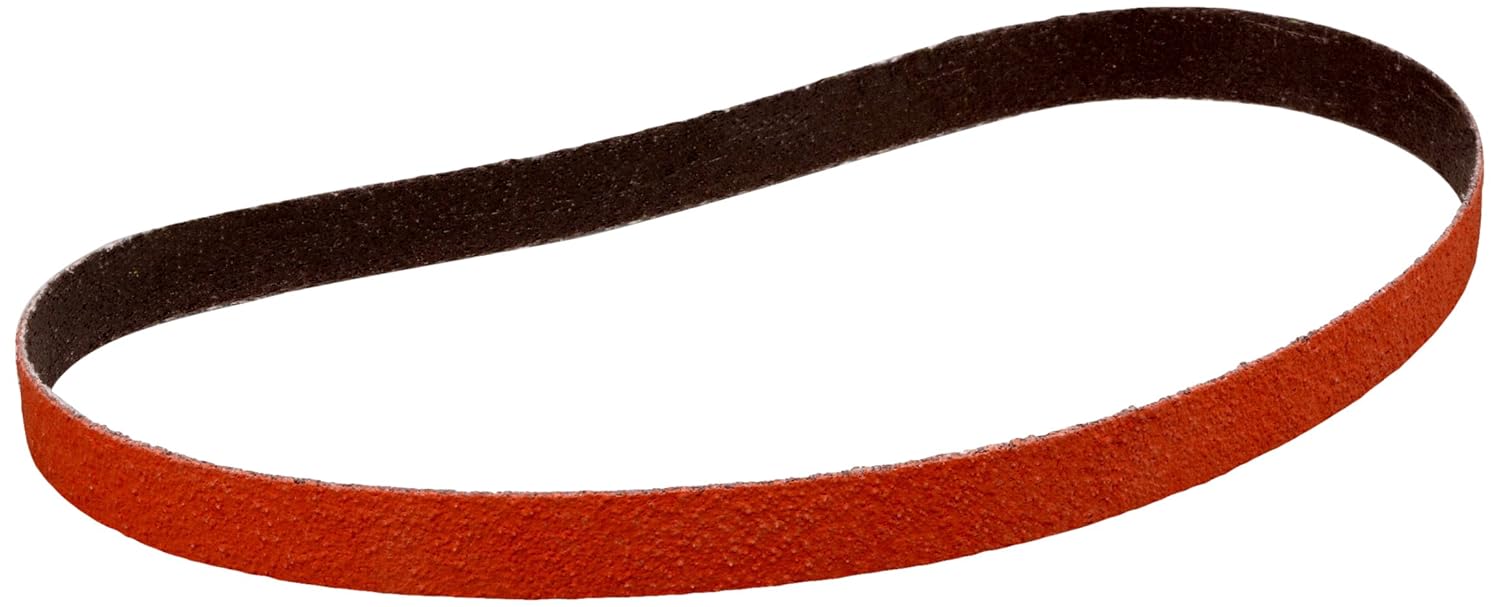 3M Cloth Belt 777F, 80 YF-weight, 1/2 in x 13 in, Fabri-lok, Single-flex
