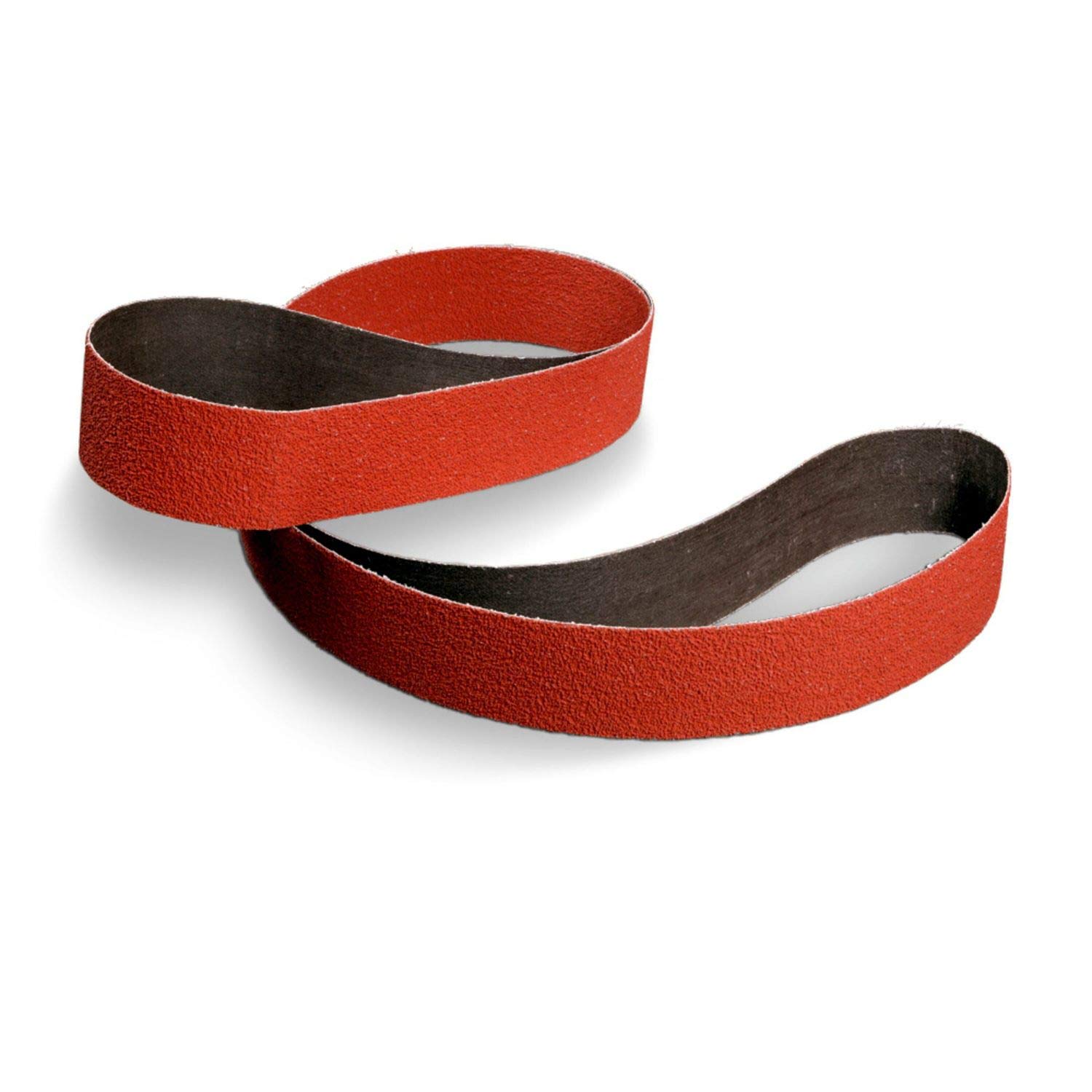 3M Cloth Belt 984F, Precision Shaped Ceramic Grain , Wet/Dry, 6 Width x 60 Length, 60+ Grit (Pack of 20)