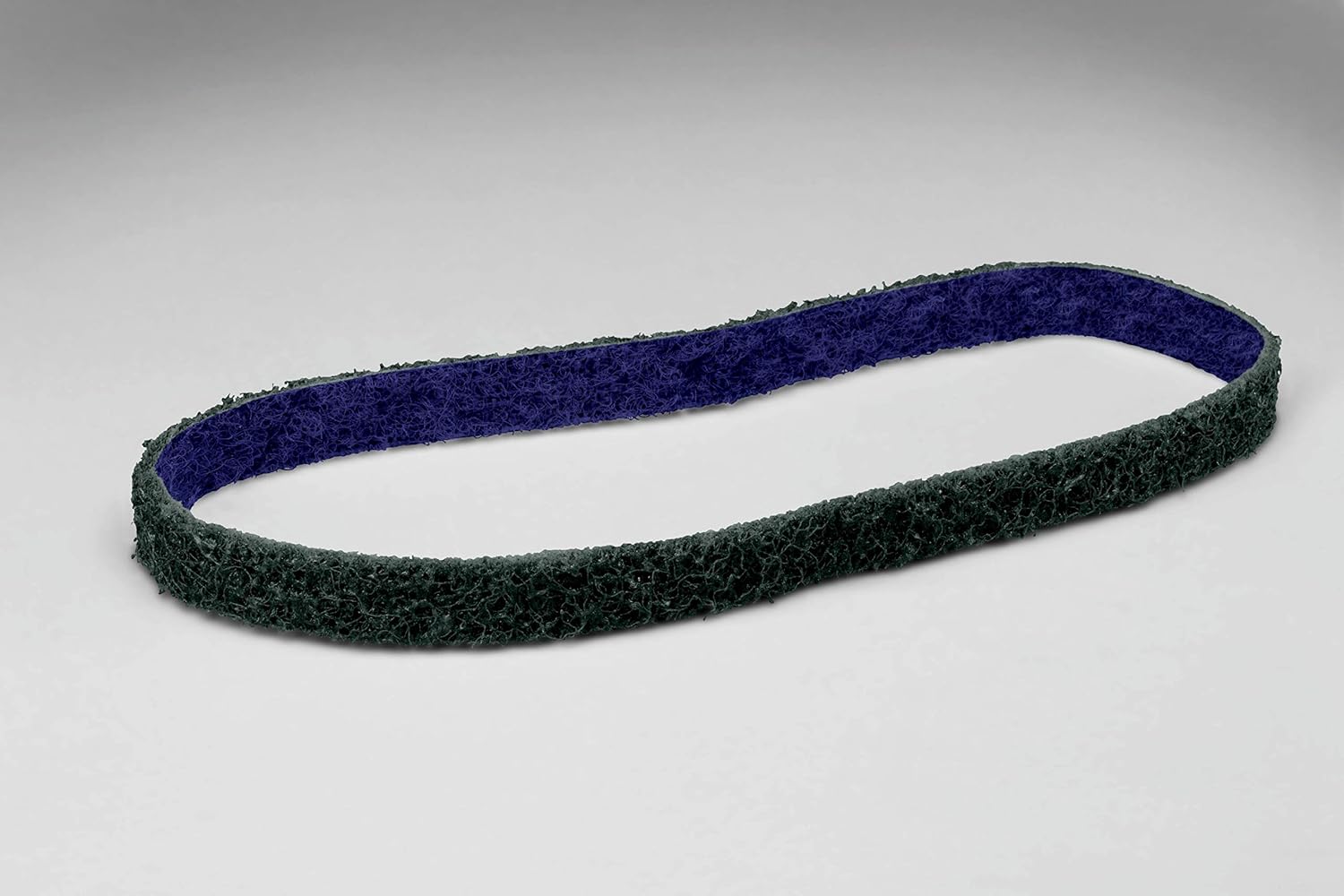 3M Scotch-Brite DF-BL Non-Woven Aluminum Oxide Sanding Belt - Fine Grade - 1/2 in Width x 18 in Length - 64467 [PRICE is per BELT]