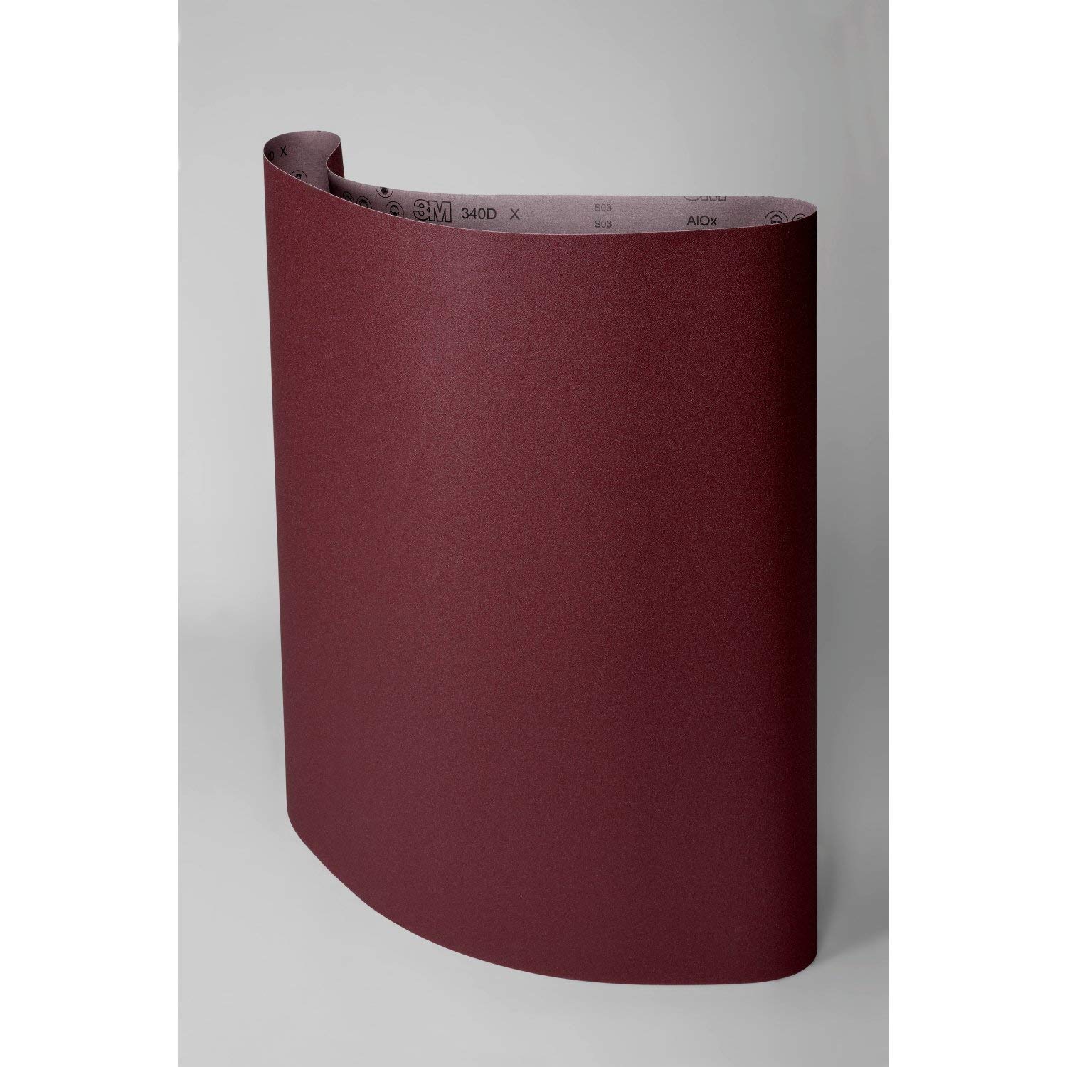 Cubitron II 3M Cloth Belt 340D, Aluminum Oxide, 37 Width x 60 Length, 50 Grit (Pack of 3)