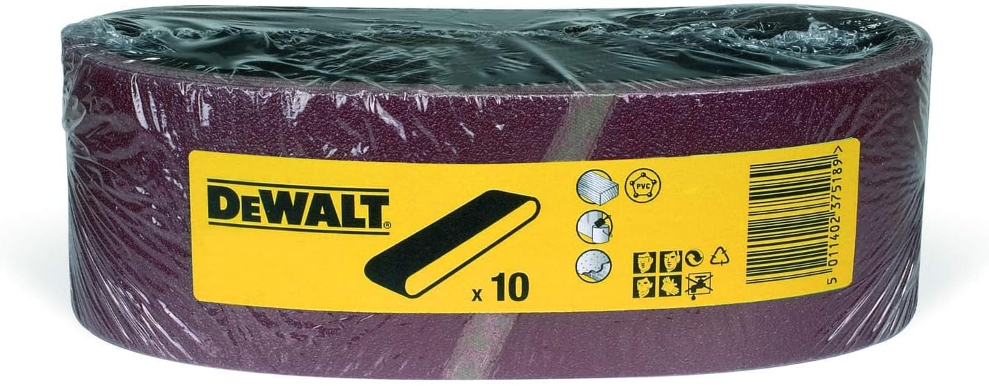 Dewalt DT3304-QZ K100 Sanding belt (10 Piece), 2.95 x 20.98
