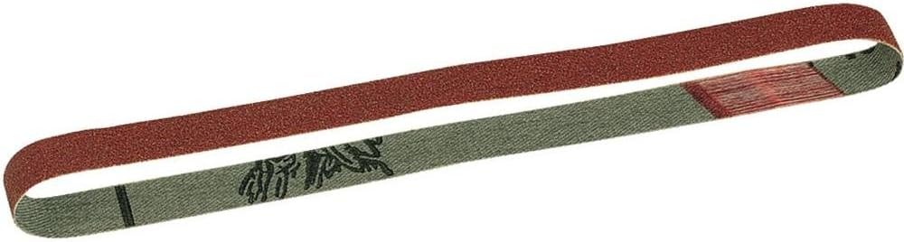Proxxon 28583 13 x 13/32 Aluminum Oxide 80 Grit Sanding Belts, 5-Pack