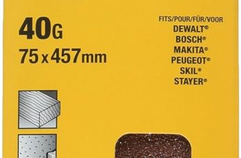 Dewalt DT3640-QZ K40 Sanding Belt Review
