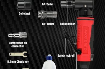 WORKPRO 1/4-Inch Air Angle Die Grinder Review