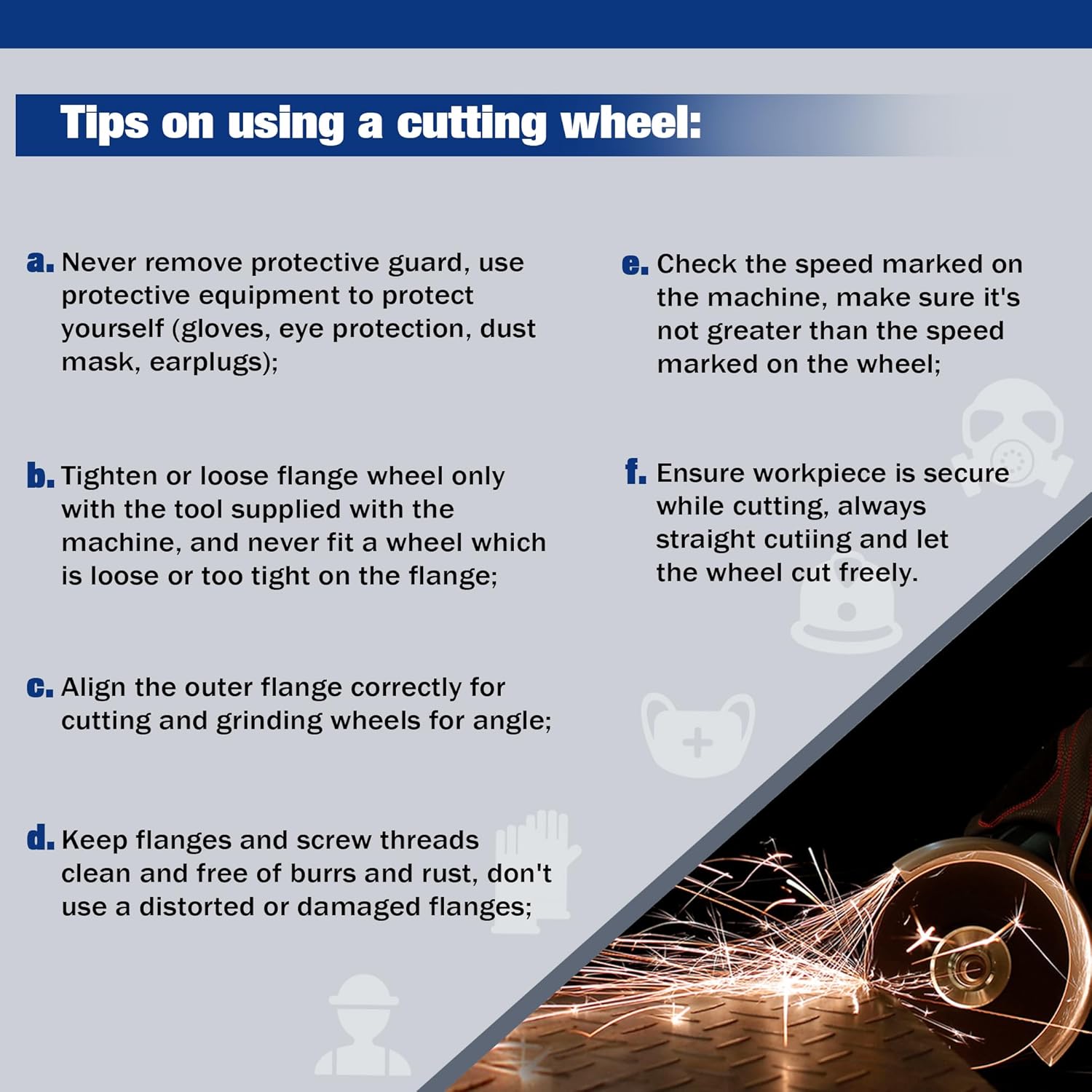 WORKPRO 20-Pack Cut-Off Wheels, 3 X 3/8-inch MetalStainless Steel Cutting Wheel, Thin Metal Cutting Disc for Angle Grinder
