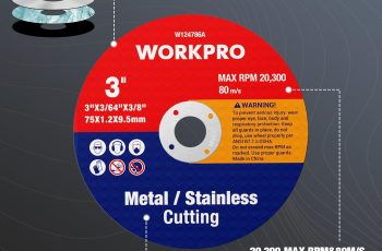 WORKPRO 3-inch Cut-Off Wheels Review