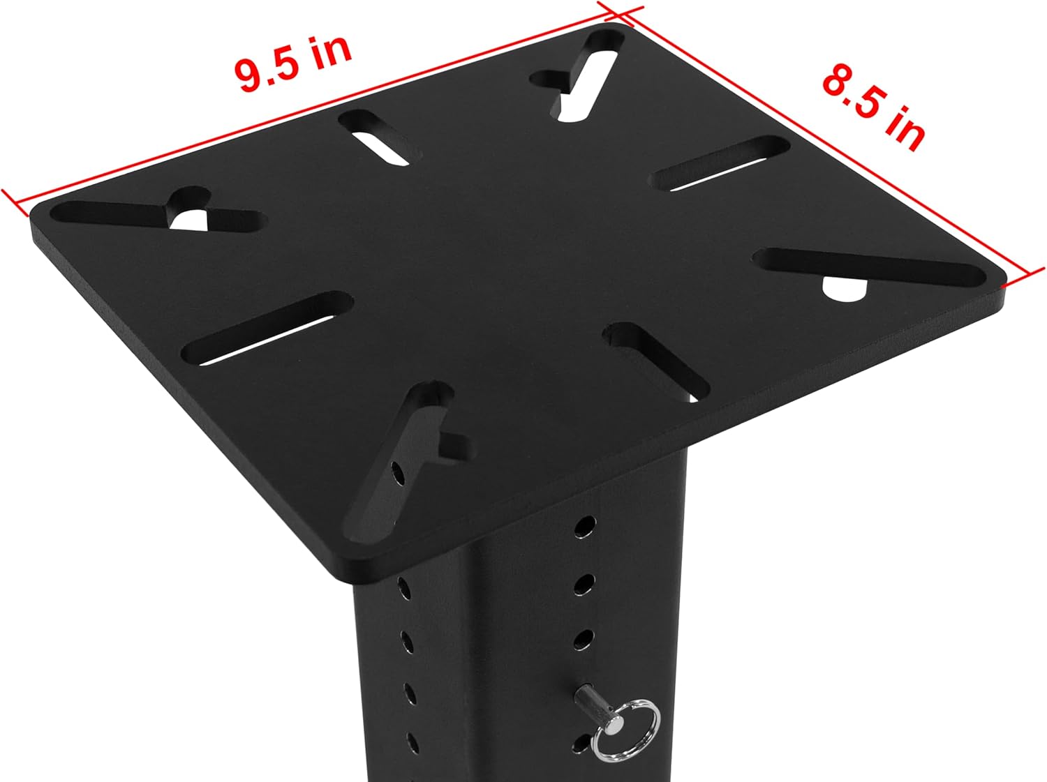 Trick-Tools Versa-Mount Adjustable Height Vise and Grinder Floor Pedestal, Made in the USA